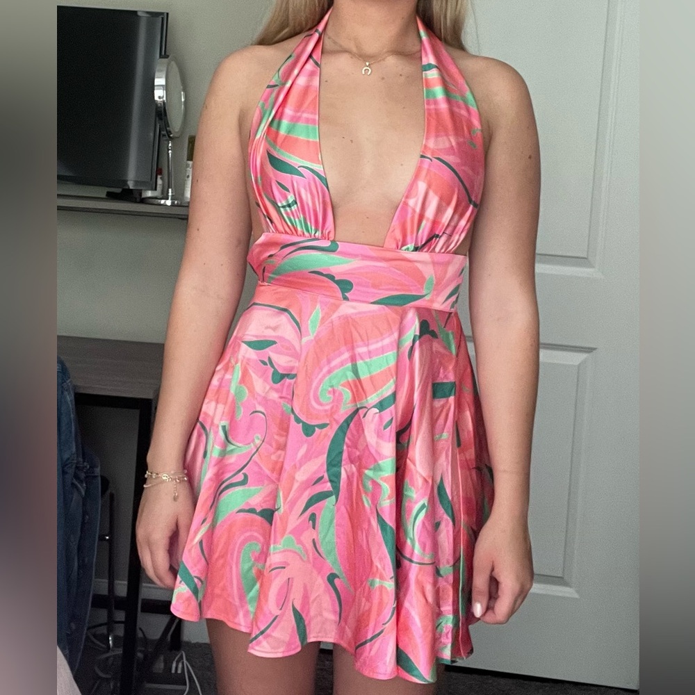 Beginning Boutique Jones Red mini dress